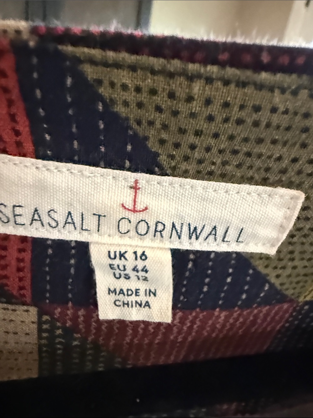 Sea salt Cornwall sea Call Dress - Picture 7 of 7